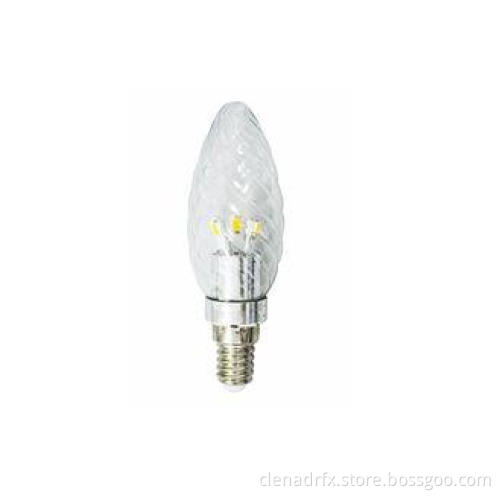 Cold White 5W 220V Dimmable LED Candle Bulbs With RoHS Appr